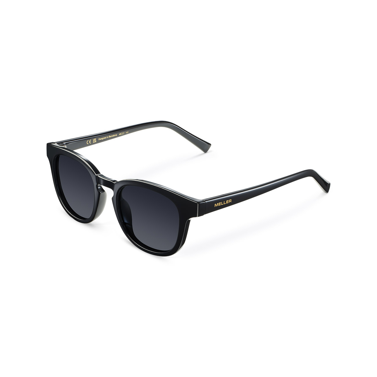 Banna All Black Sunglass - Size 48