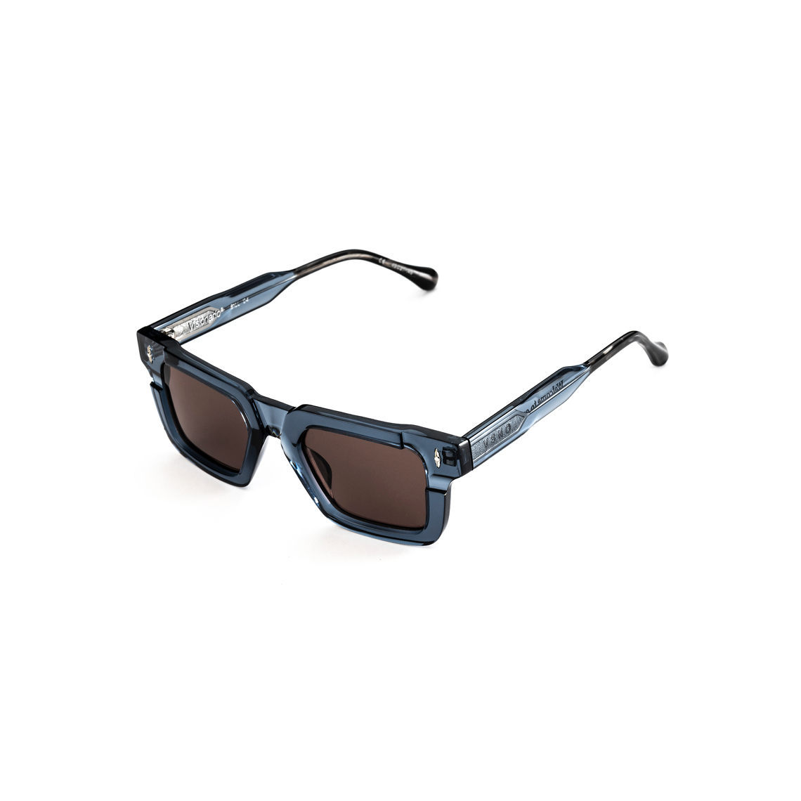 BILL04 Rectangle Sunglass BLUE - size 49
