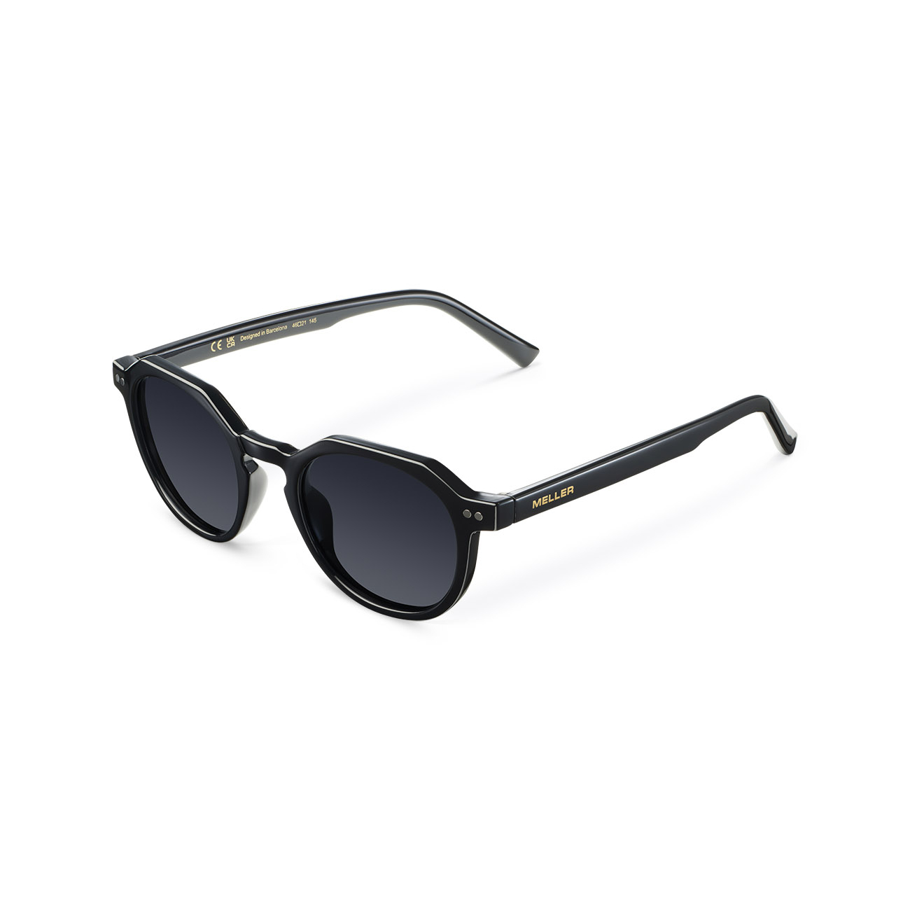 Chauen Black Sunglass - Size 46