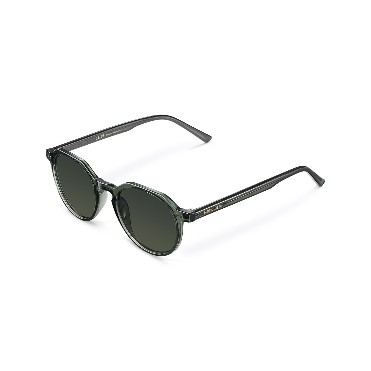 Chauen Fog Olive Sunglass - Size 46