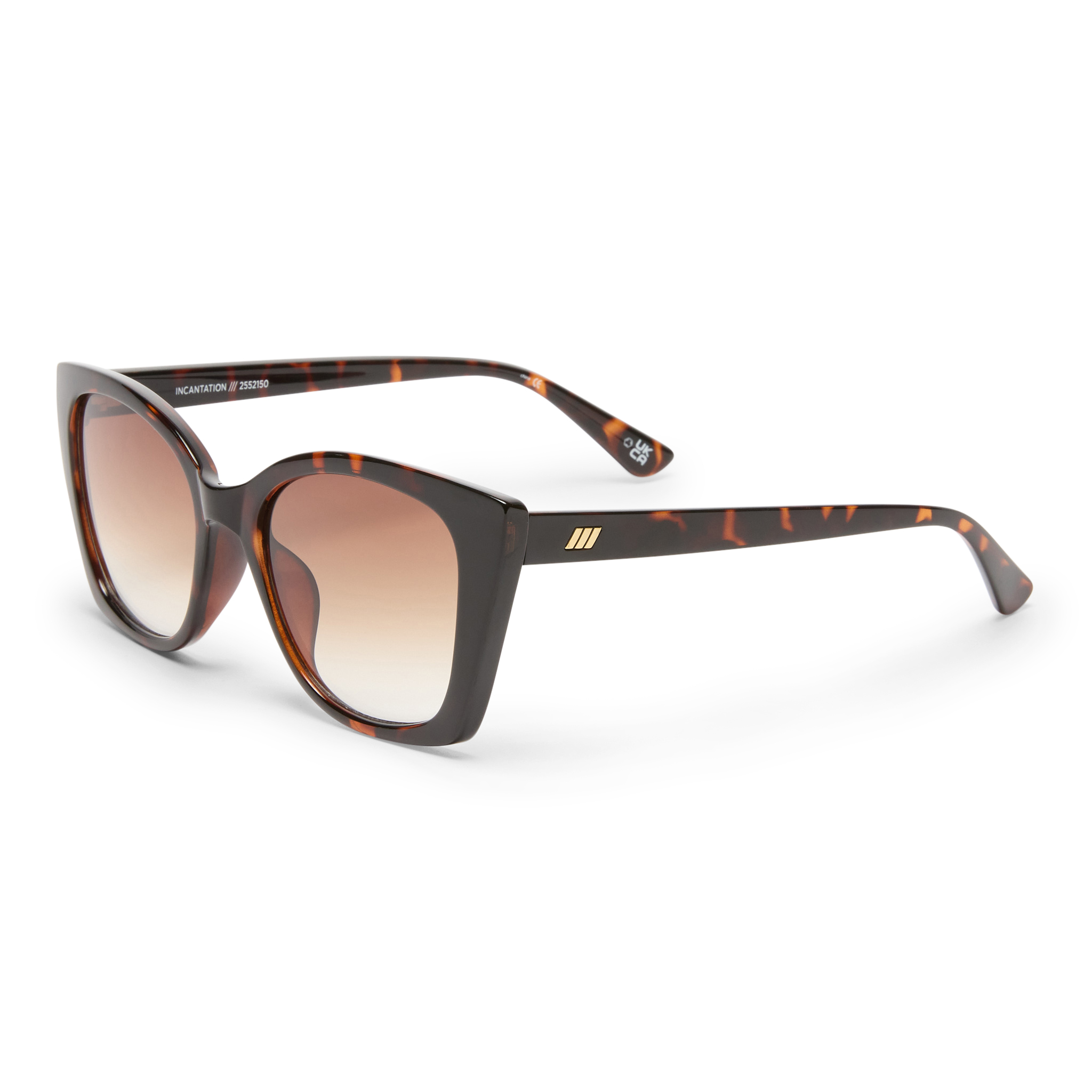Incantation Tort Square Sunglass - Size 52