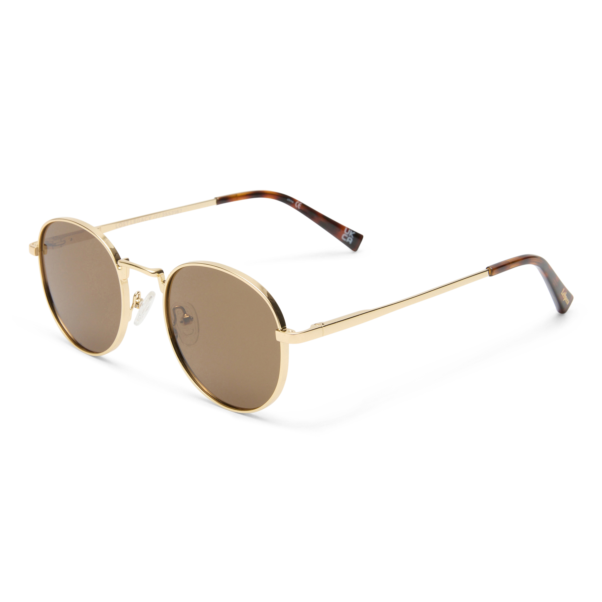 Lost Legacy Gold Round Sunglass - Size 51